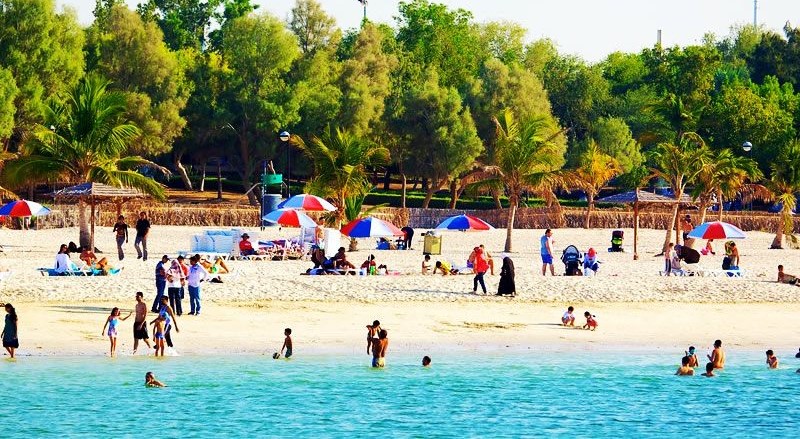 Free Beach in Dubai